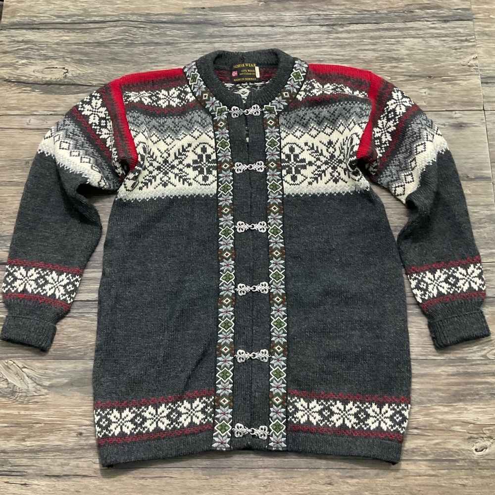Norskwear 100% Wool Norwegian Sweater